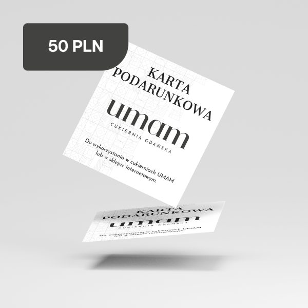 KARTA PODARUNKOWA UMAM 50 PLN