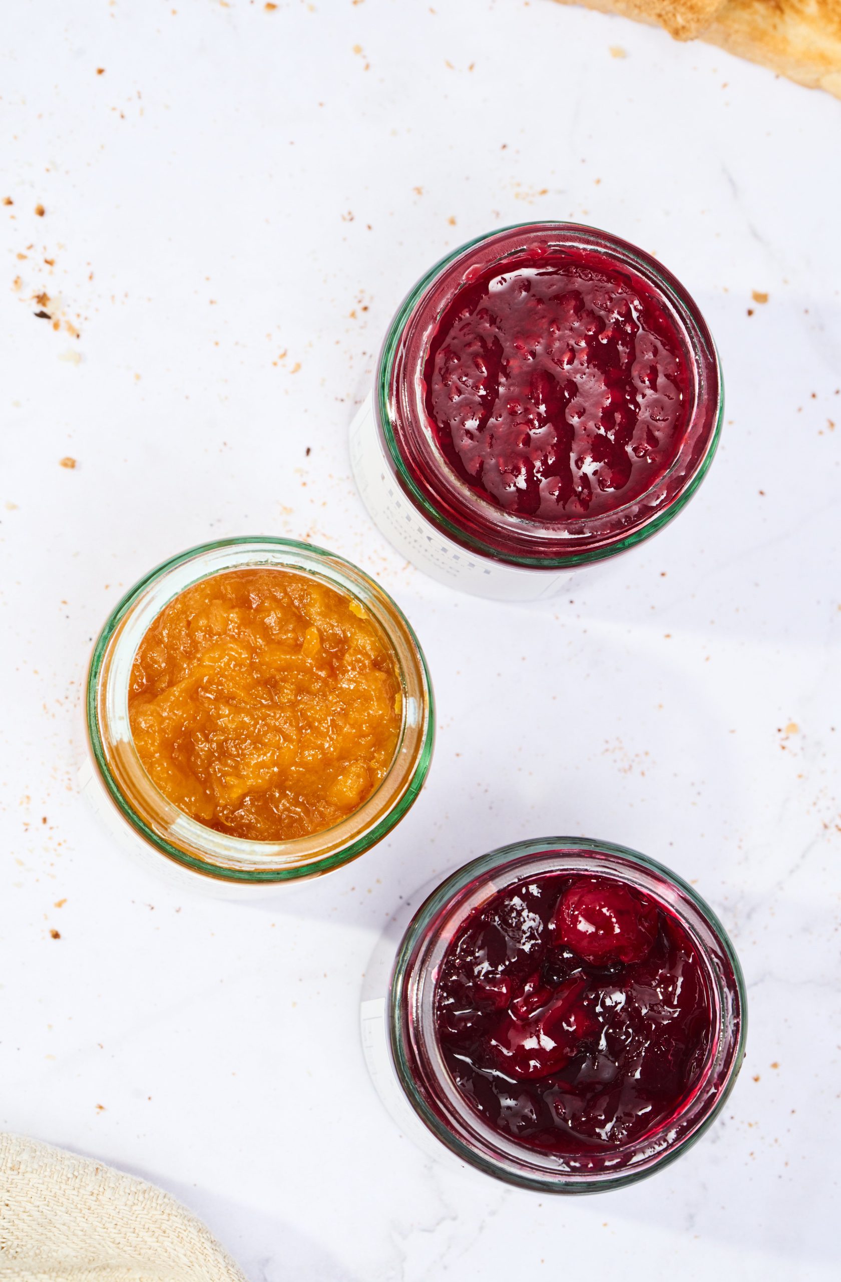 konfitura 3 morela wisnia truskawka